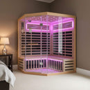 Thermora Premium Canadian Hemlock Pentagonal Indoor Infrared Sauna Room With Glass Front (SAK98673) - Saksby Wholesale - Product Preview