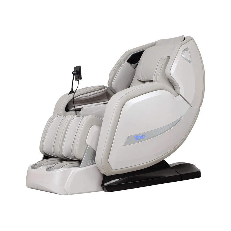 Titan 4D Advent Zero Gravity Massage Chair With Voice Control Taupe SAK58762 - Front Left View