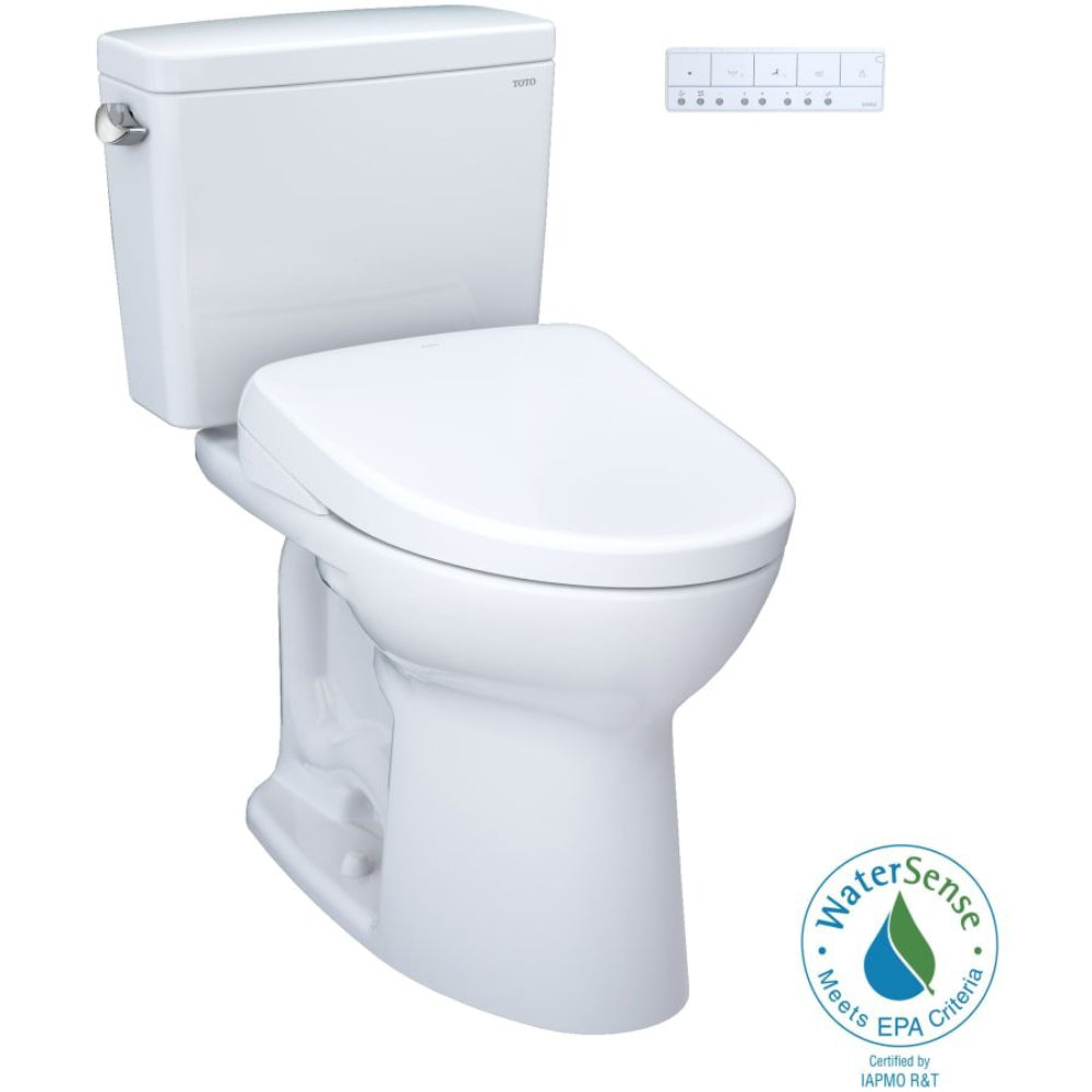 [MW7764736CSG#01] TOTO Drake 1.6 GPF RH Washlet Elongated Bidet Toilet Seat With S7A Auto Open/Close Bidet Seat (SAK75906)