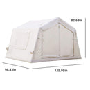 Trailora 4-Season Outdoor 4-6 People Inflatable Blow Up Camping Tent With Air Pump (SAK46821) - Saksby Wholesale - Dimension View