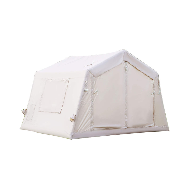 Trailora 4-Season Outdoor 4-6 People Inflatable Blow Up Camping Tent With Air Pump (SAK46821) - Saksby Wholesale - Front Left View