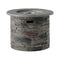Transitional Concrete Outdoor 32 Inch Round Propane Fire Pit Table, Gray (SAK48268) Saksby Wholesale - Front View