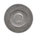 Transitional Concrete Outdoor 32 Inch Round Propane Fire Pit Table, Gray (SAK48268) Saksby Wholesale - Top View