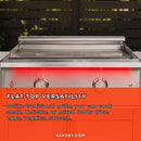 TrueFlame 30" Freestanding Gas Griddle Grill With Cart [TFG30] (SAK89234) - Saksby Wholesale - Flat-Top View