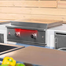 TrueFlame 30" Built-In Stainless Gas Griddle Grill (SAK85362) SAKSBY - Front Left View