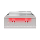 TrueFlame 30" Built-In Stainless Gas Griddle Grill (SAK85362) SAKSBY - Without Lid View