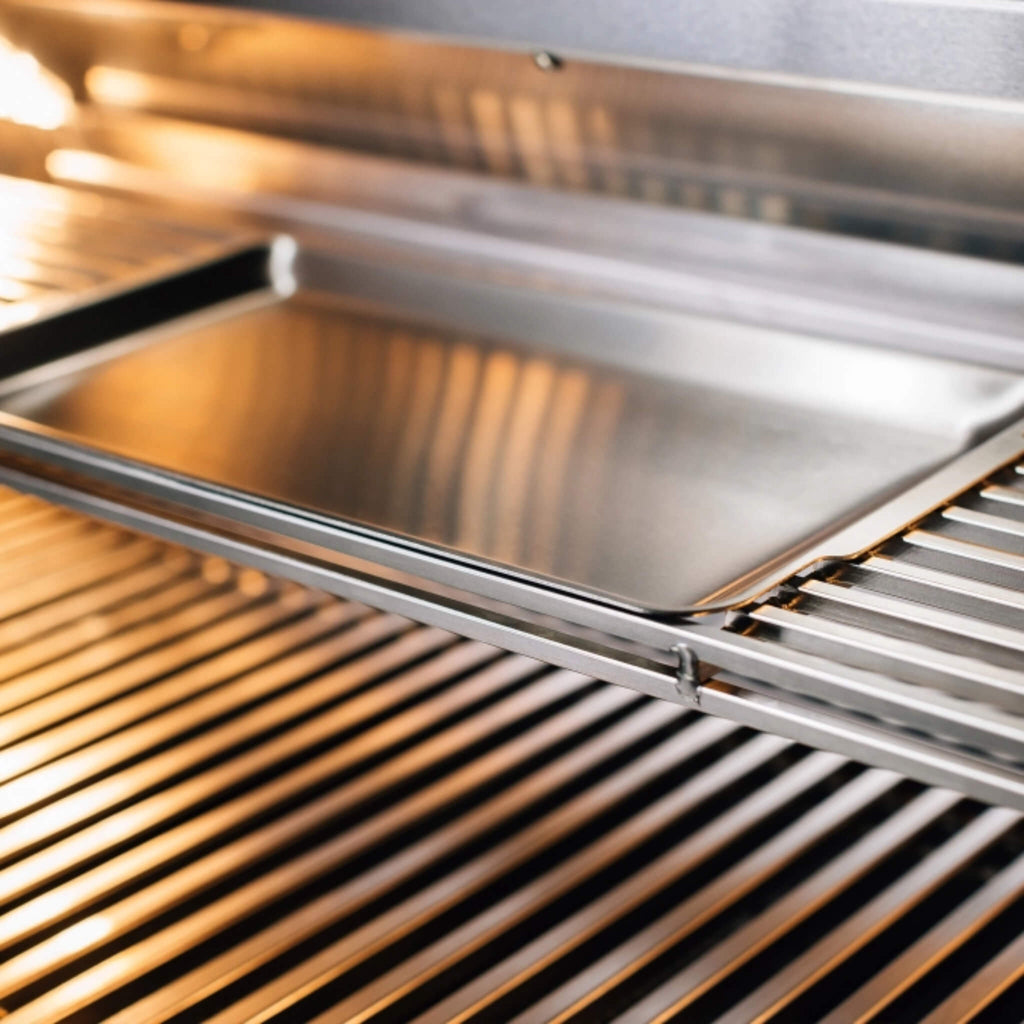 TRUEFLAME Built In Gas Stainless Steel Grill With 3 To 5  Built In Burners (SAK30587) SAKSBY - Warming Rack View 