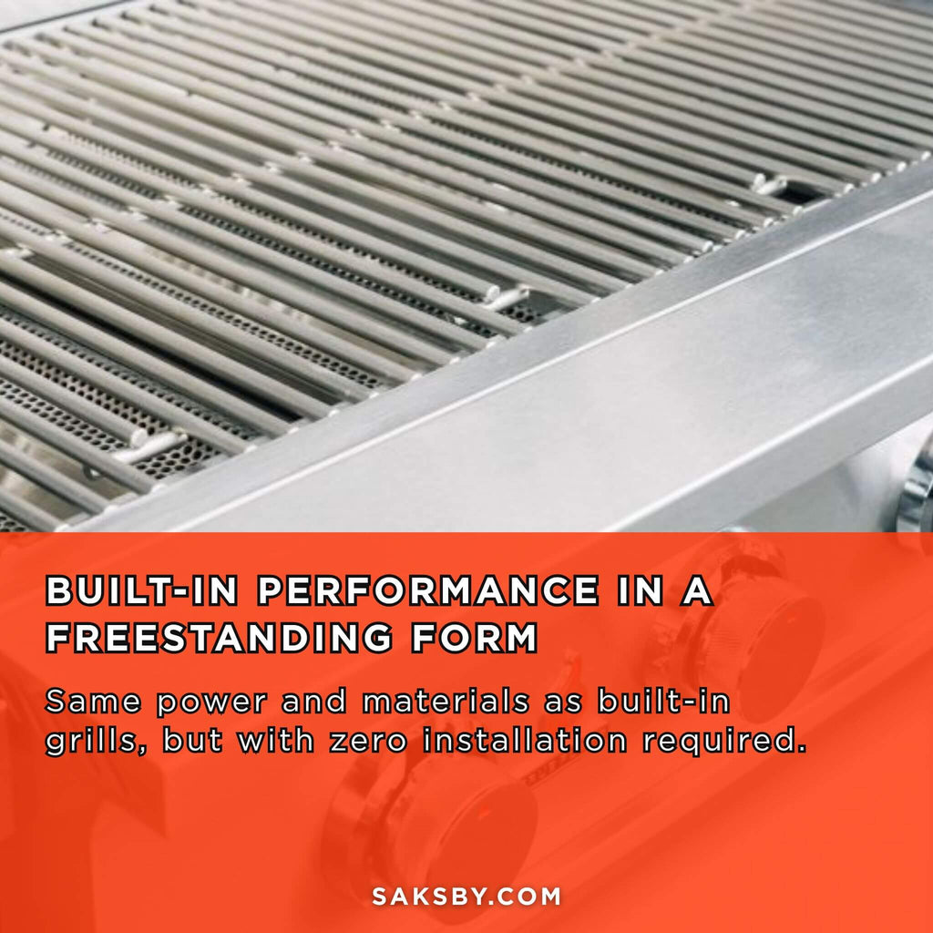 TrueFlame E-Series Stainless Steel Gas Freestanding Grill With Cart [TFE25/32] (SAK96473) - Saksby Wholesale - Built-In Feature