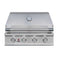 TrueFlame E Series Built-In Stainless Steel Gas Grill With 3 To 4 Burners (SAK13784) SAKSBY - 32" Close Cover View