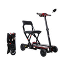 Ultra Lightweight 4-Wheel Folding Mobility Scooter With Remote For Adults And Elderly (SAK58976) - Saksby Wholesale - White Background