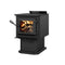 VENTIS Small Wood Direct Vent Wood Stove On Pedestal With Blower (SAK35042)