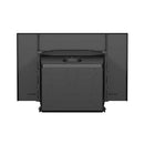 Ventis HEI240 Premium Black Extra Large Wood Fireplace Insert - Saksby Wholesale - Back View