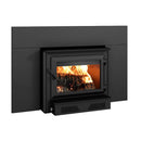 Ventis HEI240 Premium Black Extra Large Wood Fireplace Insert - Saksby Wholesale - Front Right View