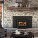 Ventis HEI240 Premium Black Extra Large Wood Fireplace Insert - Saksby Wholesale - Lifestyle In Living Room