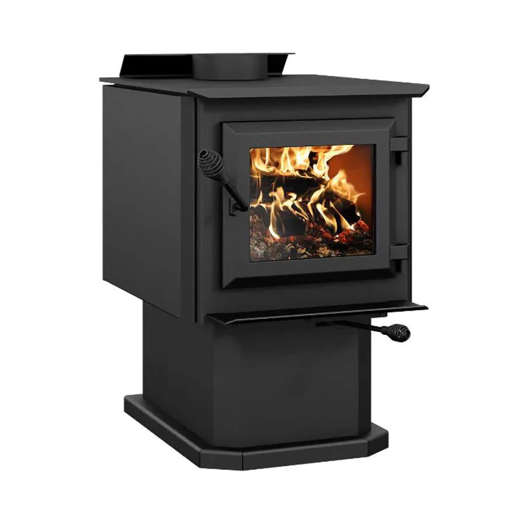 Ventis HES140 Small Wood Stove On Pedestal [VB00023] (SAK60457)