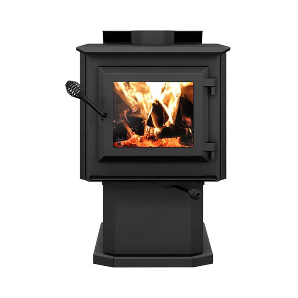 Ventis HES140 Small Wood Stove On Pedestal [VB00023] (SAK60457)