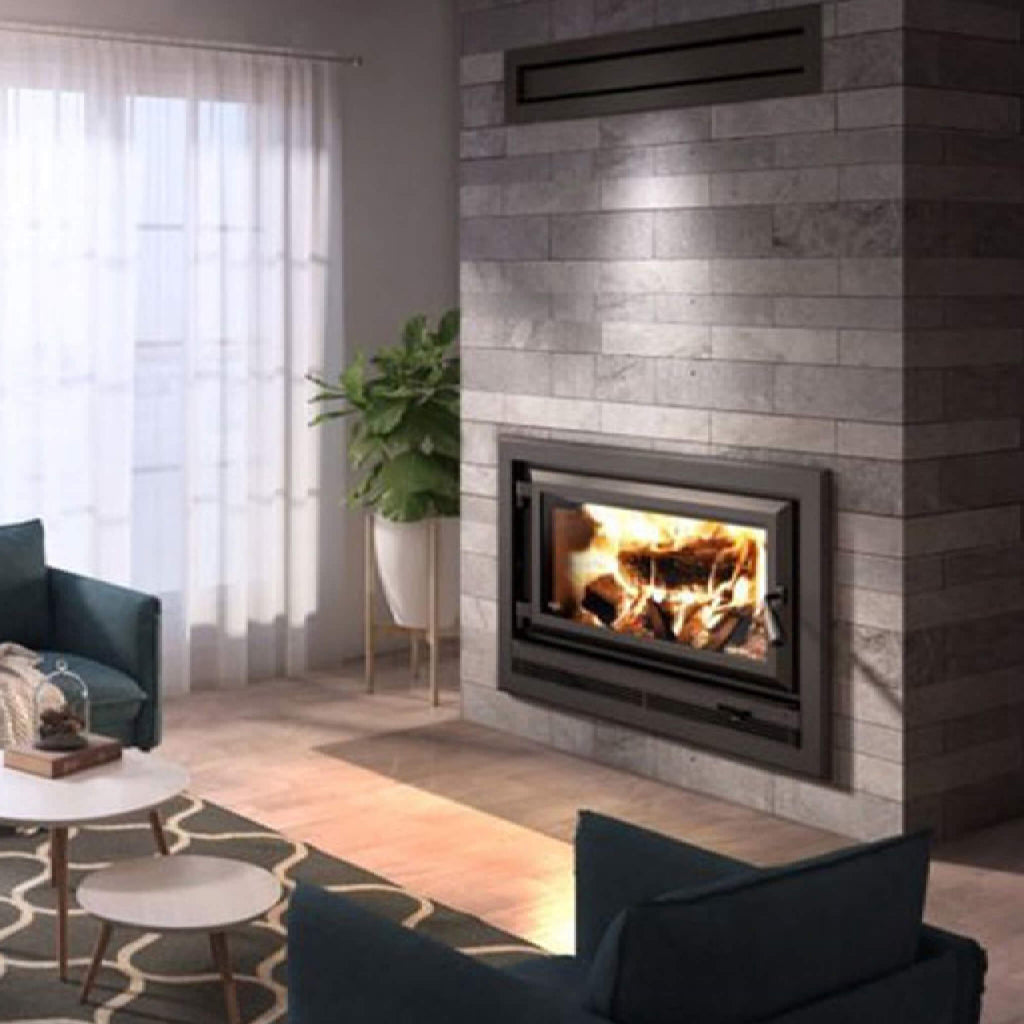 VENTIS Pellet Large Single-Door Wood-Burning Fireplace With Double C-Cast Baffle [HE275CF] (HBG42486) - HBG