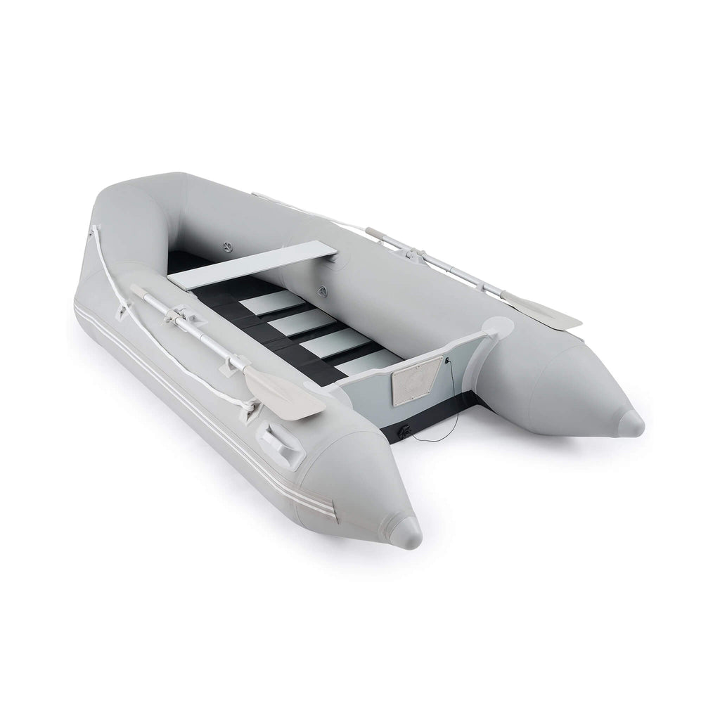 Virtue US 10FT 4-Person Heavy-Duty Inflatable Dinghy Transom Sport Tender Boat (SAK98153) - Saksby Wholesale - Back Left View