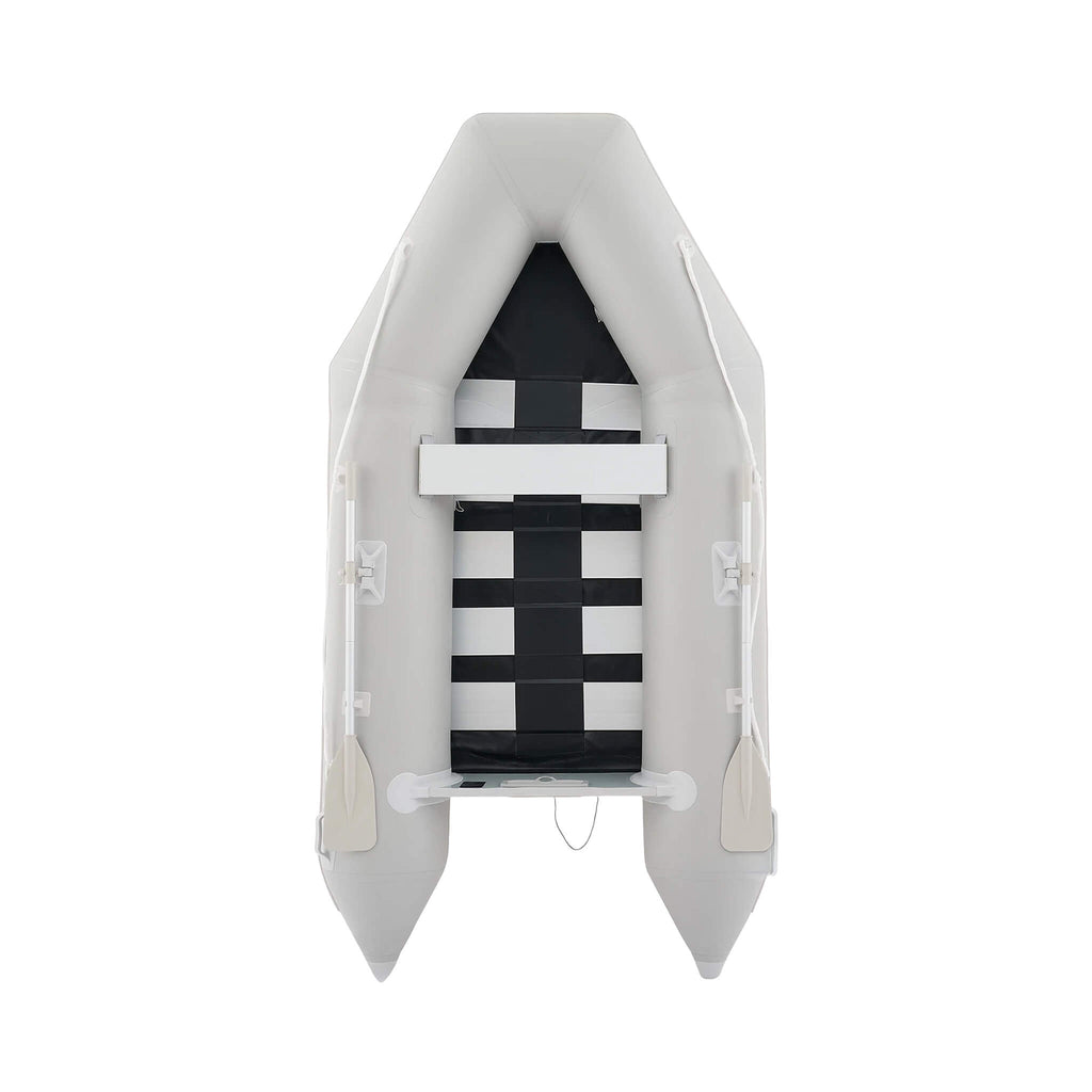 Virtue US 10FT 4-Person Heavy-Duty Inflatable Dinghy Transom Sport Tender Boat (SAK98153) - Saksby Wholesale - Top View