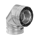 White Mountain Hearth (Empire) 90-Degree Vent Elbow [SD58DVAE90] - Saksby Wholesale - Front Right View