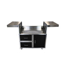 WILDFIRE 30" Black Stainless Steel Outdoor Griddle Cart [WF-CART30-CG-BSS] (SAK32789) - Saksby Wholesale  - Front View