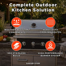 Wildfire Outdoor Living Ranch Pro 30-Inch 304 Stainless Steel Grill [WFPRO30G-BSS/SS] (SAK25374) - Saksby Wholesale - Features