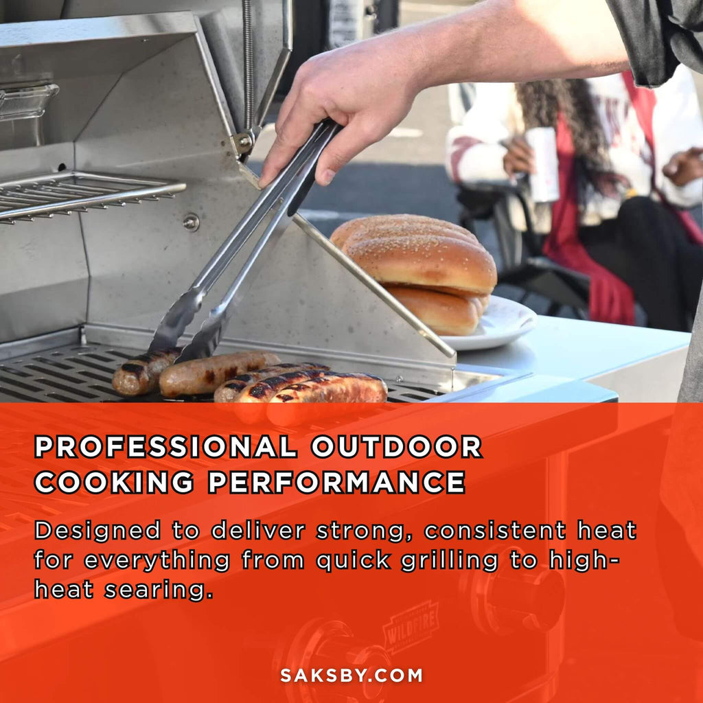 Wildfire Outdoor Living Ranch Pro 30-Inch 304 Stainless Steel Grill [WFPRO30G-BSS/SS] (SAK25374) - Saksby Wholesale - Professional Cooking In Outdoor Space