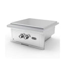 Wildfire Outdoor Living Ranch Pro Stainless Steel Power Burner (SAK71537) - Saksby Wholesale - Front Left View Silver On White Background