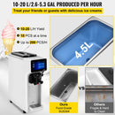 1000W Commercial Home Soft Serve Frozen Yogurt Ice Cream Maker Machine, 4.5L (97183425) - SAKSBY.com - Commercial Slush Machine - SAKSBY.com