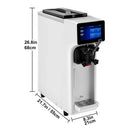 1000W Commercial Home Soft Serve Frozen Yogurt Ice Cream Maker Machine, 4.5L Measurement View