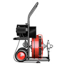 100'x3/8'' Electric Sewer Drain Cleaner Snake Clog Machine W/ Cutter - SAKSBY.com - Sewer Machines - SAKSBY.com