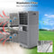 10K BTU Portable Room Air Conditioner Unit With Dehumidifier And Fan Mode (91630782) - SAKSBY.com - Demonstration View