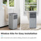 10K BTU Portable Room Air Conditioner Unit With Dehumidifier And Fan Mode (91630782) - SAKSBY.com - Comparison View
