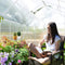[10x16FT] Extra Large Heavy Duty Backyard Polycarbonate Aluminum Greenhouse With Sliding Doors And Vents (SAK97526) - Saksby Wholesale - Inside Details
