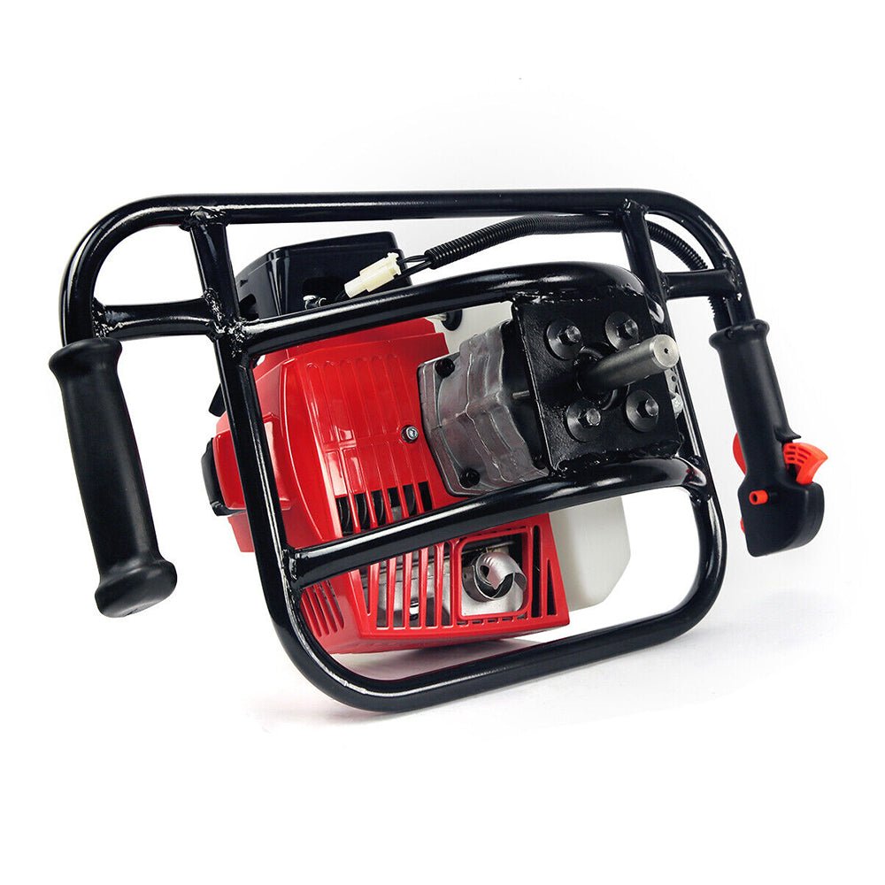 12" Gasoline Powered Post Hole Digger Earth Auger Machine, 63CC (96314852) - SAKSBY.com - Post Hole Diggers - SAKSBY.com