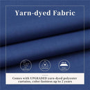 [12X20FT] Heavy-Duty Outdoor Backyard Hardtop Gazebo With Netting And Curtains (SAK18352) - Saksby Wholesale - Yarn Dyed Fabric