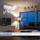 12000 BTU Mini Split Wall Mounted Air Conditioner & Ductless Heater W/ 5 Operation Modes (97253816) - Demonstration View