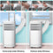 12K BTU Portable Freestanding AC Unit With Remote Control (95478163) - SAKSBY.com - Air Conditioners - SAKSBY.com
