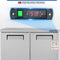 12.9 Cu.Ft 2 Door Commercial Stainless Steel Worktop Undercounter Refrigerator, 48" (SAK13725) - Saksby Wholesale - Temperature Control View