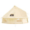 13FT Outdoor Glamping Yurt Teepee Canvas Camping Bell Family Waterproof Tent W/ Stove Jack - SAKSBY.com - Side View