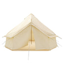 13FT Outdoor Glamping Yurt Teepee Canvas Camping Bell Family Waterproof Tent W/ Stove Jack - Zoom Parts View