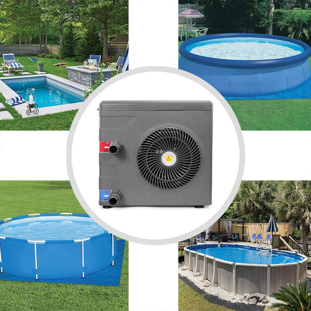 14,8KBTU Premium Above Ground Swimming Pool Heater Pump (SAK97584) - Saksby Wholesale - Different Places View