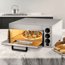 14" Electric Single Deck Countertop Commercial Pizza Oven - SAKSBY.com - Pizza Makers & Ovens - SAKSBY.com