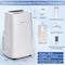 14,000 BTU Portable Air Conditioner Heater Dehumidifier Fan W/ Remote Control (98367014) - SAKSBY.com - Air Conditioners - SAKSBY.com