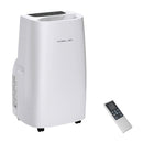 14,000 BTU Portable Air Conditioner Heater Dehumidifier Fan W/ Remote Control (98367014) - SAKSBY.com -Side View
