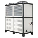 15 Ton Smart Air-Cooled SS Industrial Water Chiller With LCD Display & 150L Water Tank, 15HP (95201436) - Front View