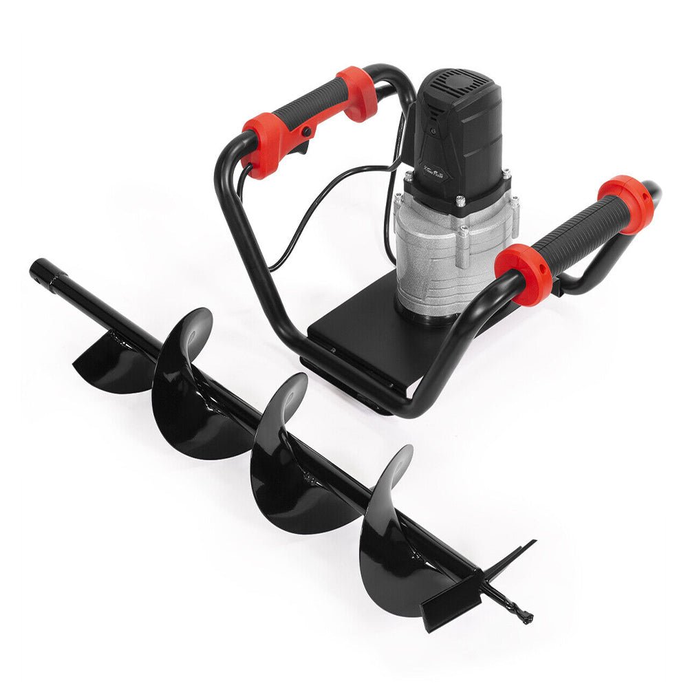 1500W Electric Post Hole Digger Auger With 6" Auger Bit (92614785) - SAKSBY.com - Post Hole Diggers - SAKSBY.com