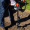 1500W Electric Post Hole Digger Auger With 6" Auger Bit (SAK14785) - Saksby Wholesale - Lifestyle View