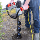 1500W Electric Post Hole Digger Auger With 6" Auger Bit (SAK14785) - Saksby Wholesale - Lifestyle View