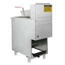 150K BTU Commercial Stainless Steel Gas Powered Floor Deep Fryer With Baskets, 90-95 LBS (95364271) - SAKSBY.com - Deep Fryers - SAKSBY.com
